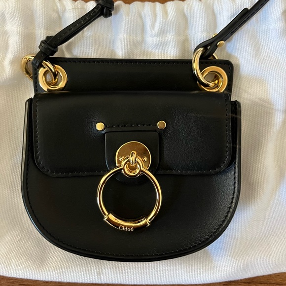 🖤CHLOE BLACK MINI TESS BAG🖤 - Picture 2 of 11